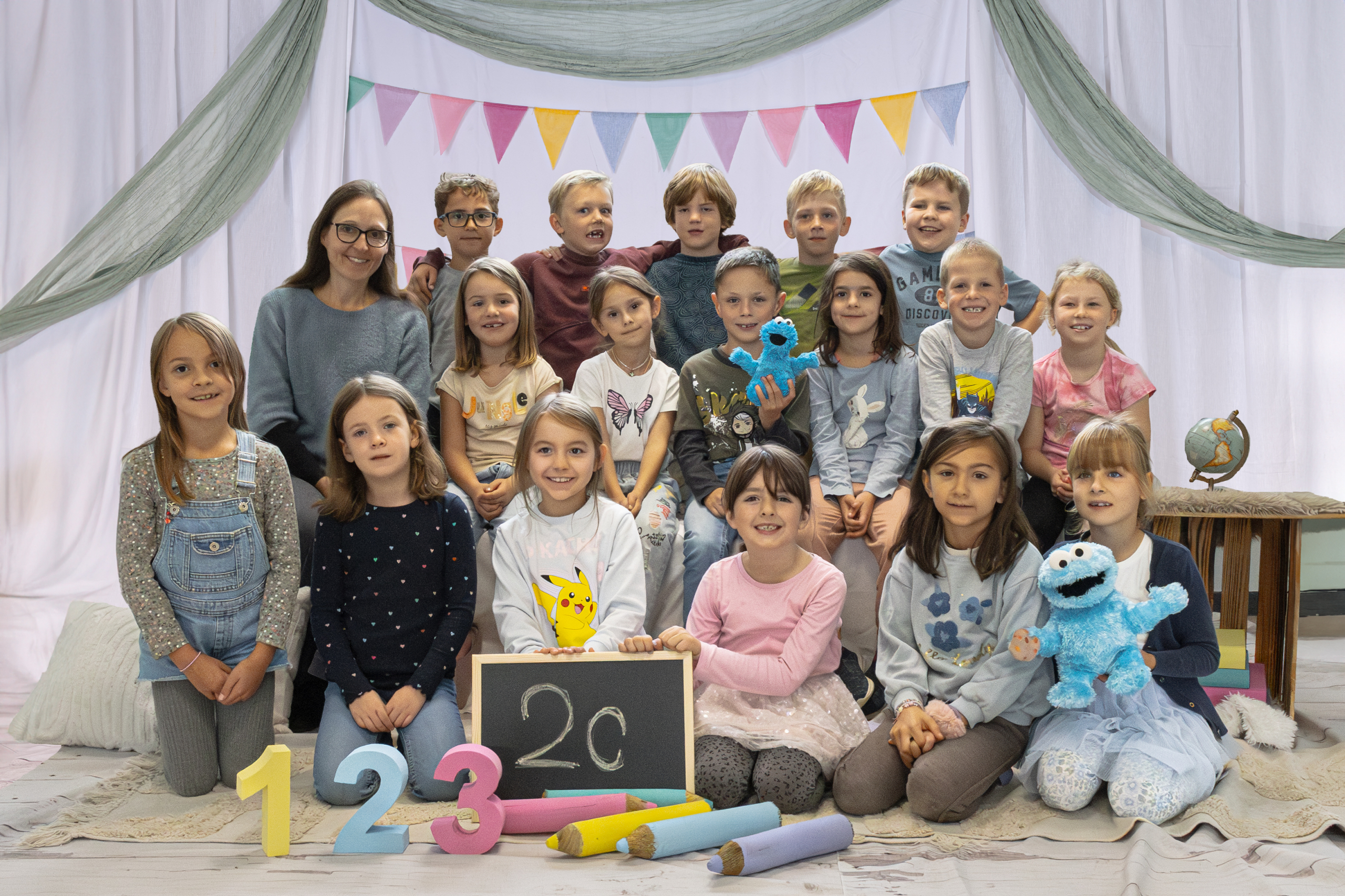 Klasse 2c, Frau Haas