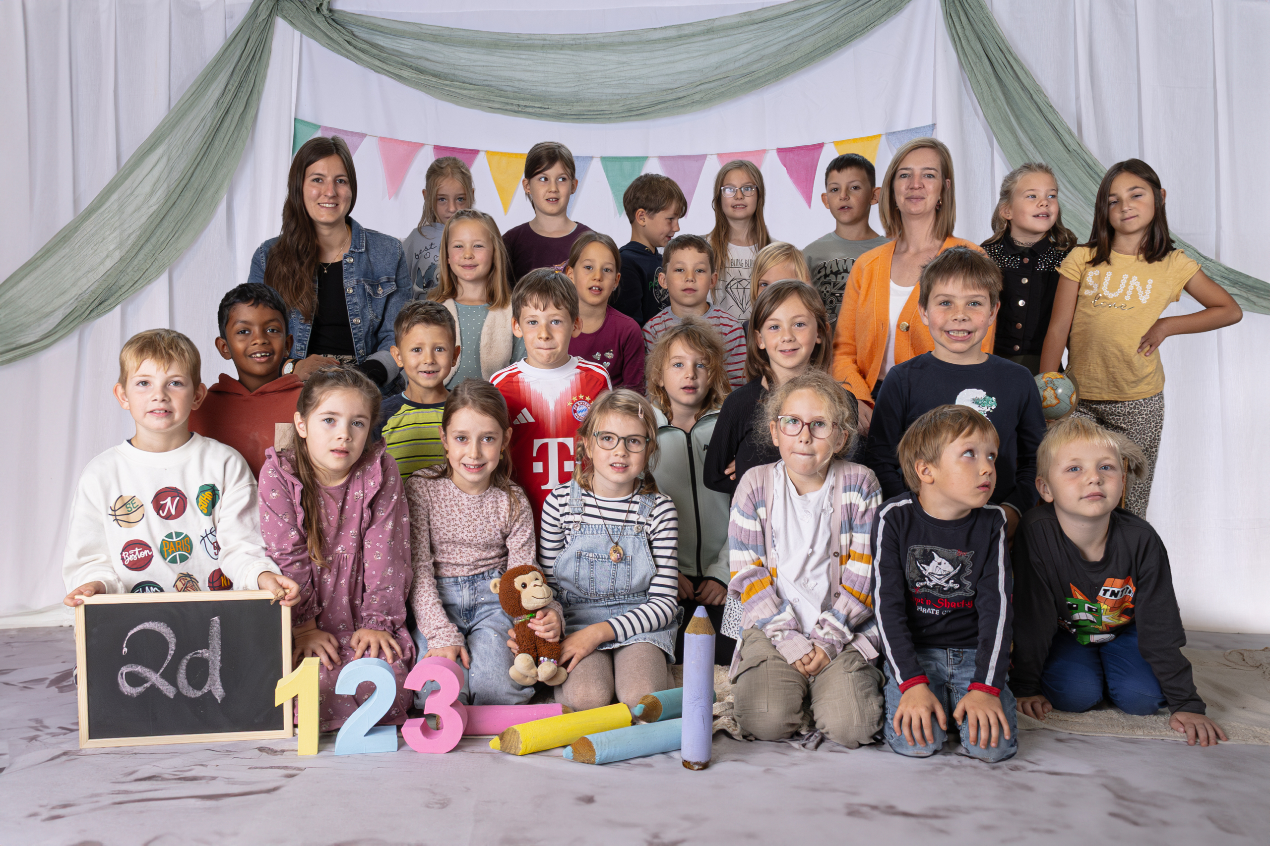 Klasse 2d, Frau Henn